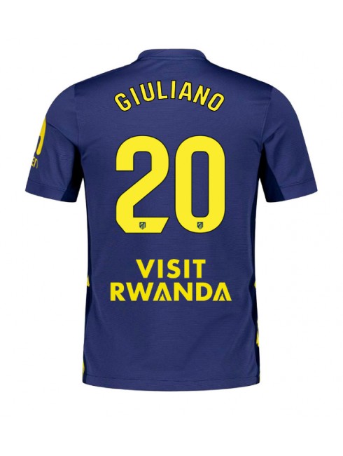 Muži Futbalové oblečenie Atletico Madrid Giuliano Simeone #20 2025-26 Krátky Rukáv - Preč Muži Futbalové oblečenie Atletico Madrid Giuliano Simeone #20 2025-26 Krátky Rukáv - Preč